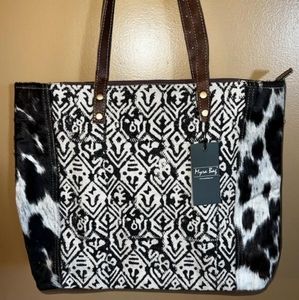 MYRA Cotton Rug Tote NWT